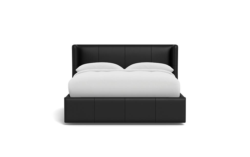 Graham Leather Upholstered Bed with Storage Option - Image 0