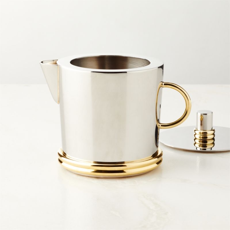Leclaire Stainless Steel Creamer - Image 1