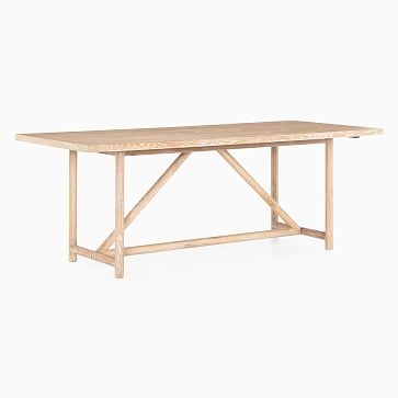 Modern Oak Dining Table - Image 1