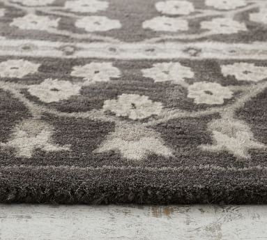 Kennedy Persian Rug, Charcoal Multi, 9 x 12' - Image 2