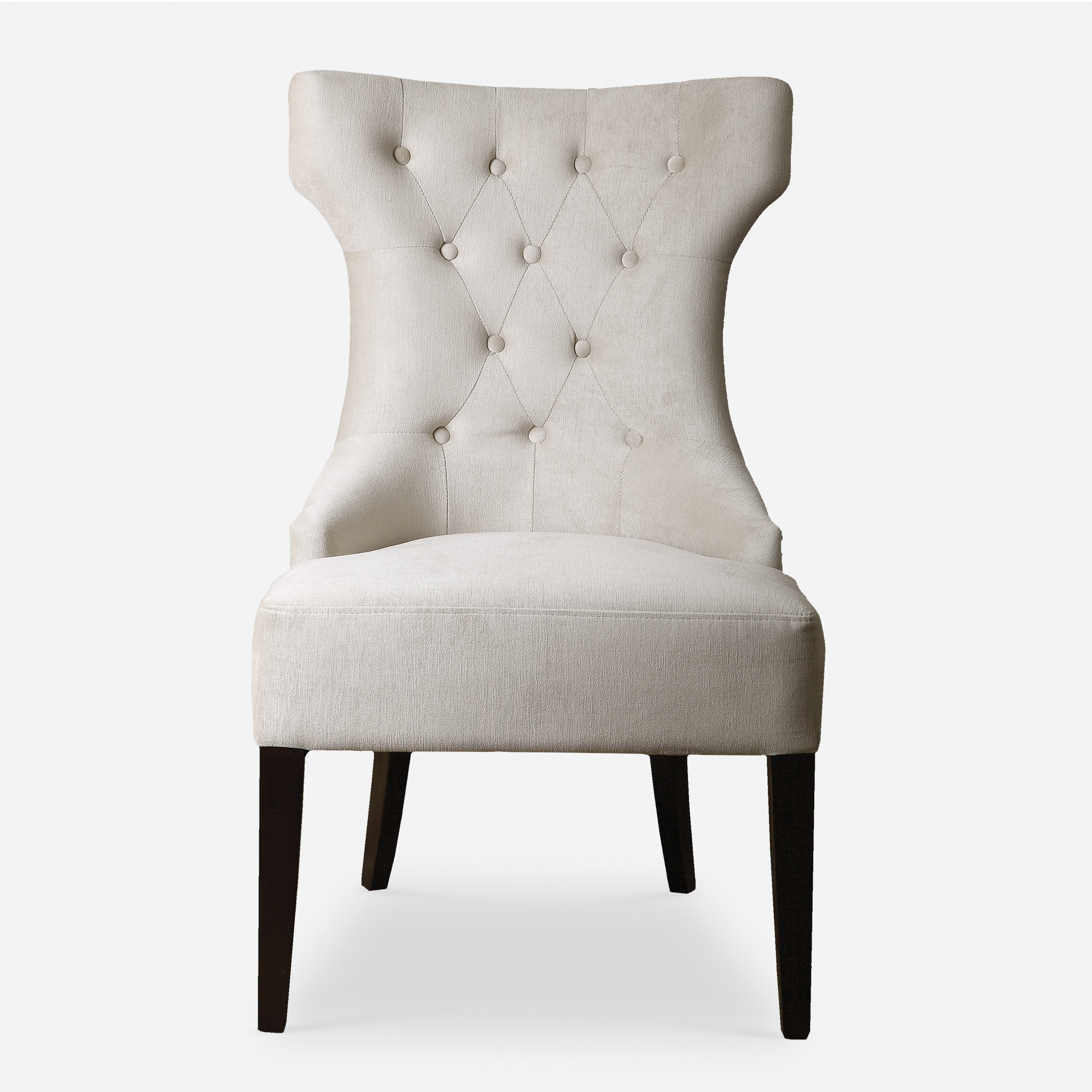 Arlette Tufted Wing Chair - Image 0