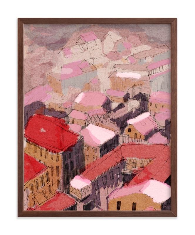 Painted Venice Cityscape Limited Edition Fine Art Print 1 - Image 0