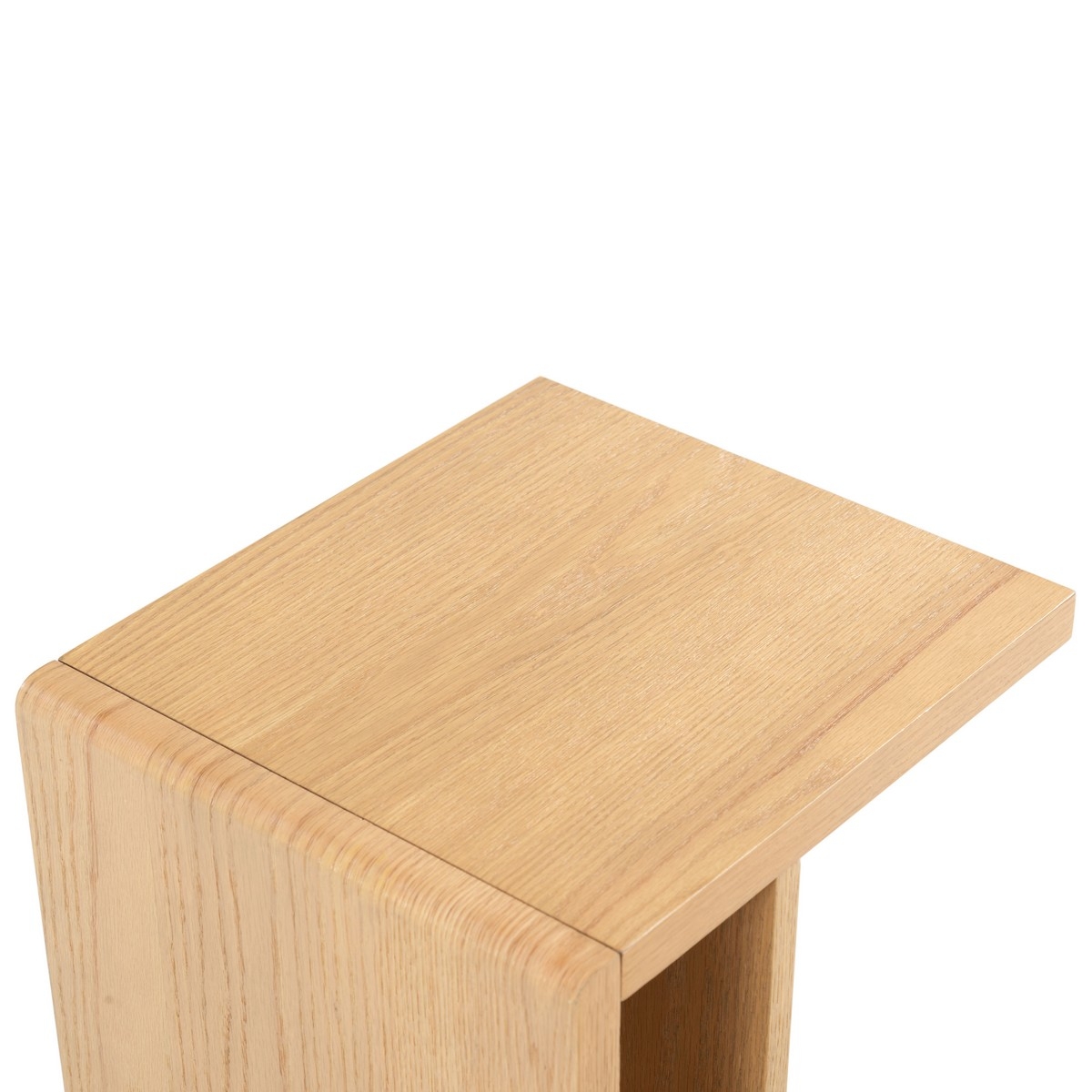 Kassia Wood "C" Table - Natural - Image 2