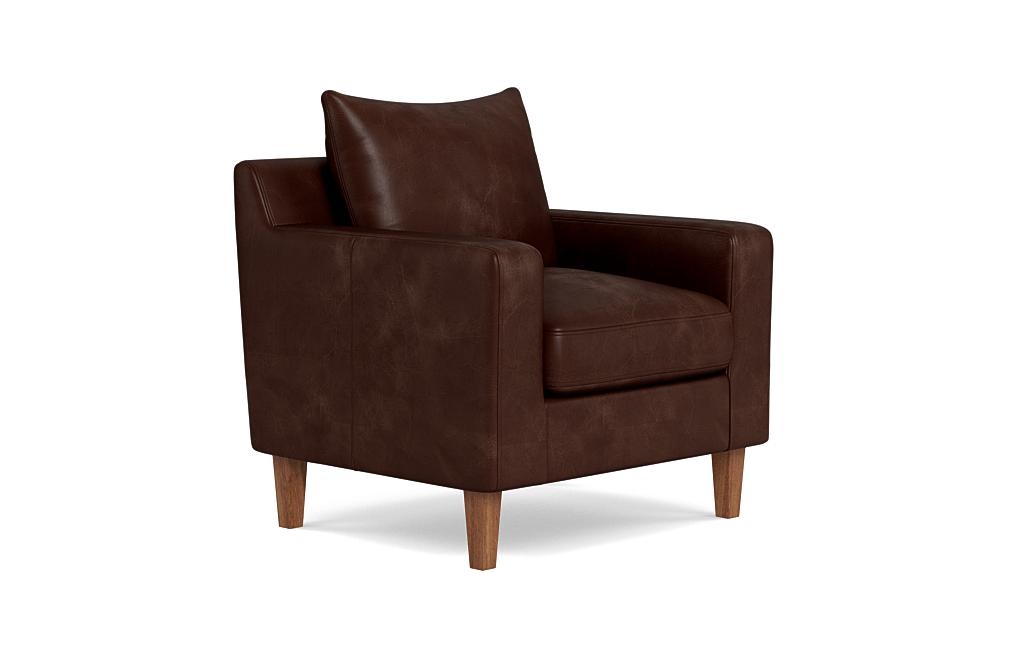 Sloan Leather Petite Chair - Image 1