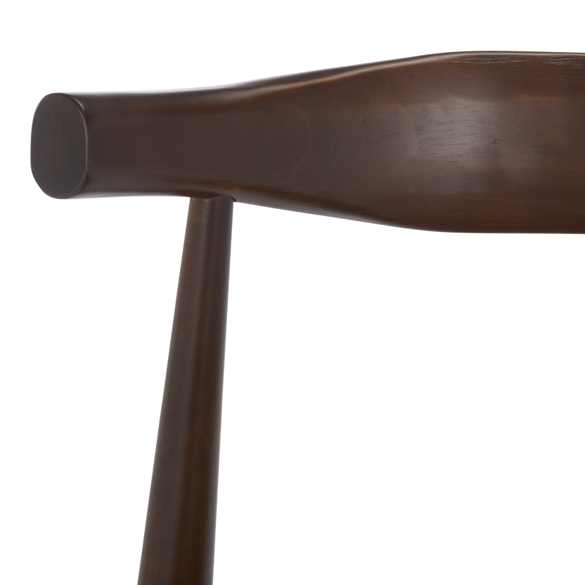 Elbow Dining Chair - Olive / Espresso - Image 2