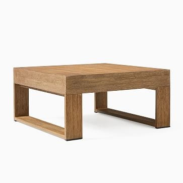 Portside Square Coffee Table, 32", Driftwood - Image 2