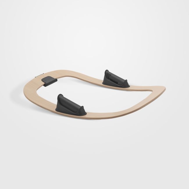 Bugaboo Giraffe Neutral Wood Baby High Chair Rocker Frame - Image 0