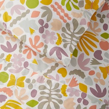 Kate Zaremba Flora Sheet Set, Pillowcase, Multi, WE Kids - Image 1