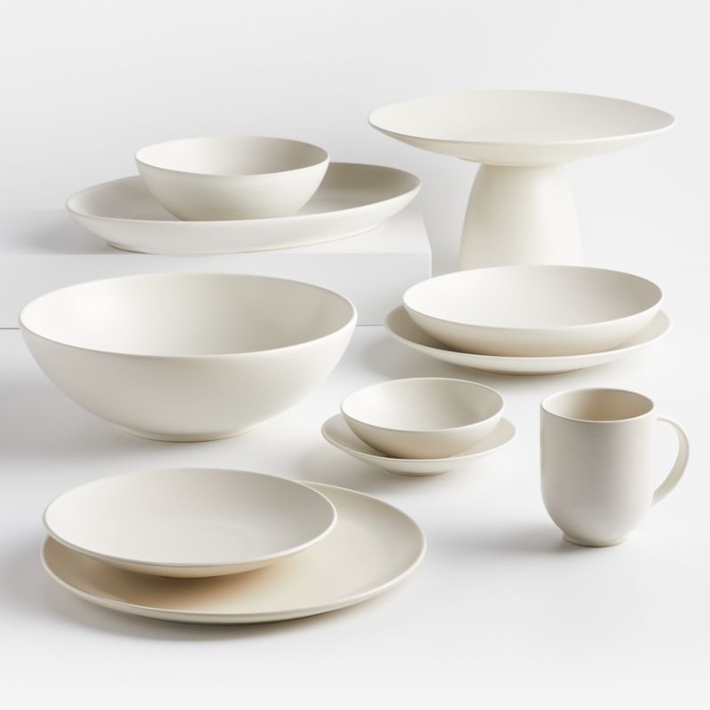 Craft Linen Appetizer Plates, Set of 8 - Image 1