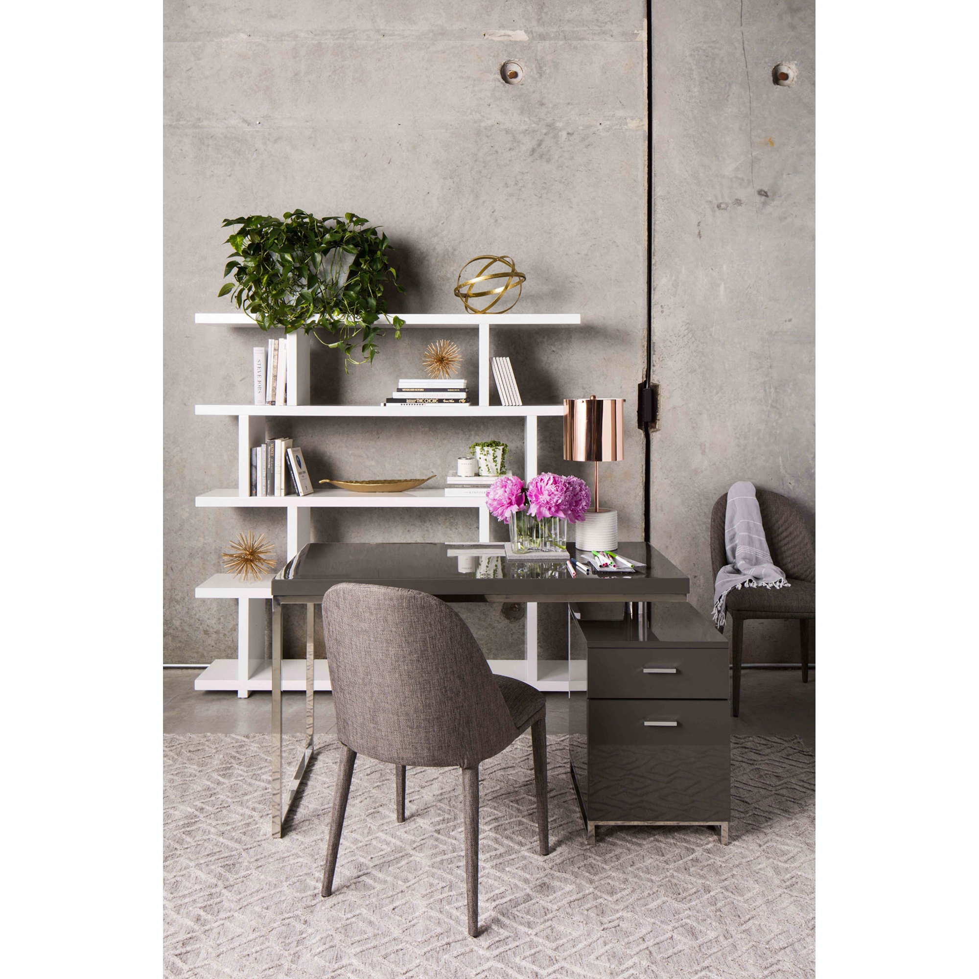 Libby Dining Chair Grey - Set Of Two - Image 4