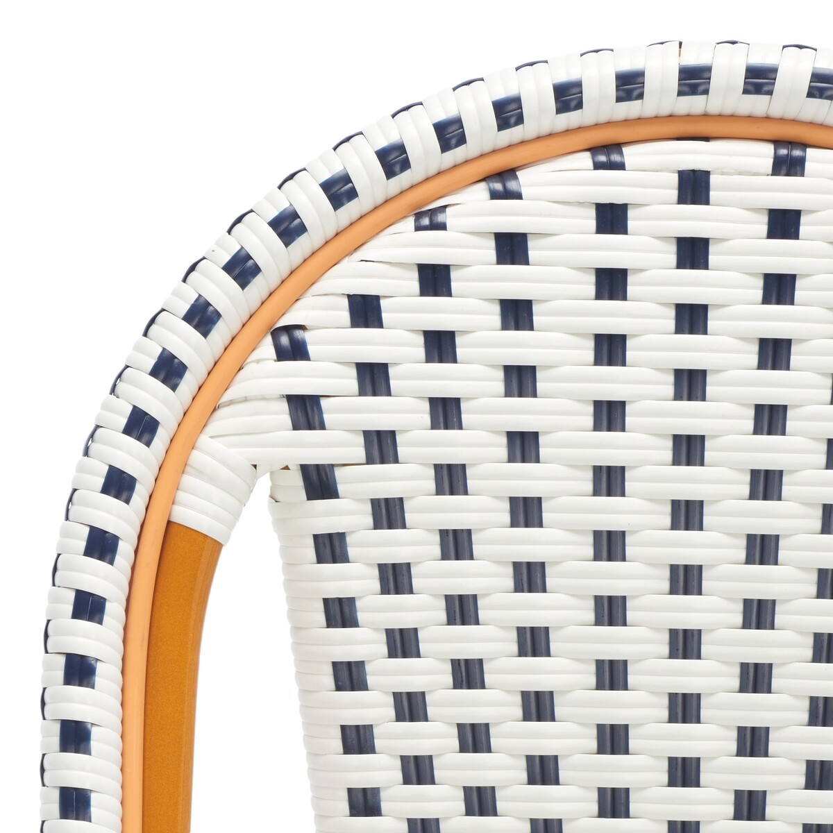 California Counter Stool - White/Navy - Safavieh - Image 2