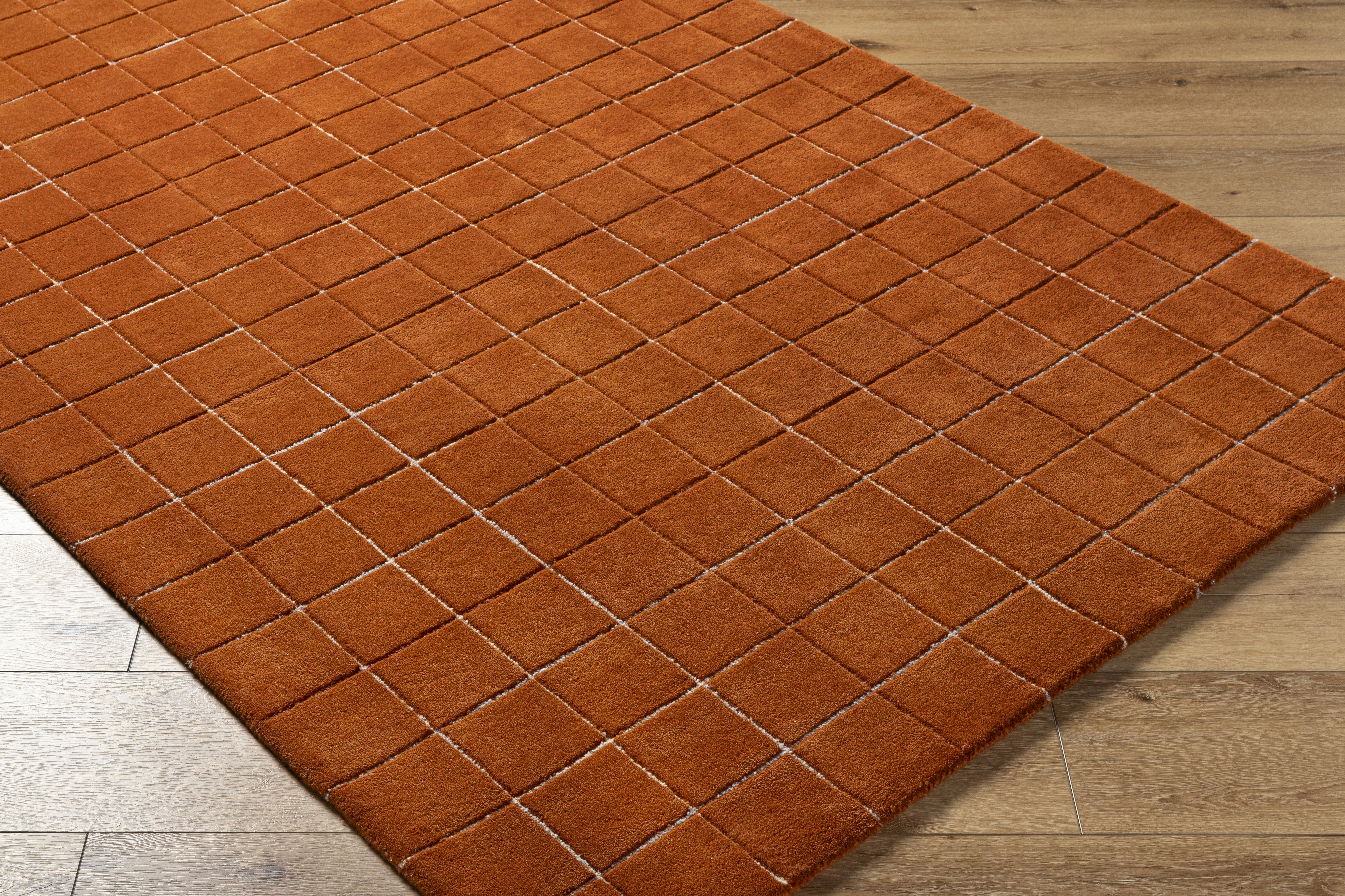 Brook Red Indoor 8' x 10' Handmade Rug - Image 4