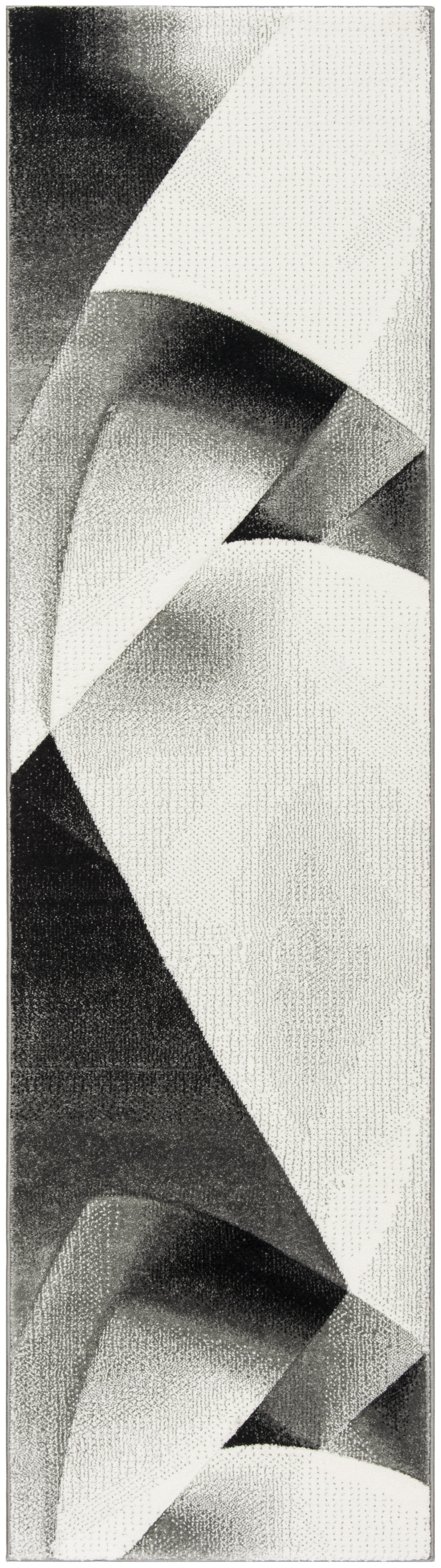 Arlo Home Woven Area Rug, HLW713G, Grey/Dark Grey,  2' 3" X 8' - Image 0