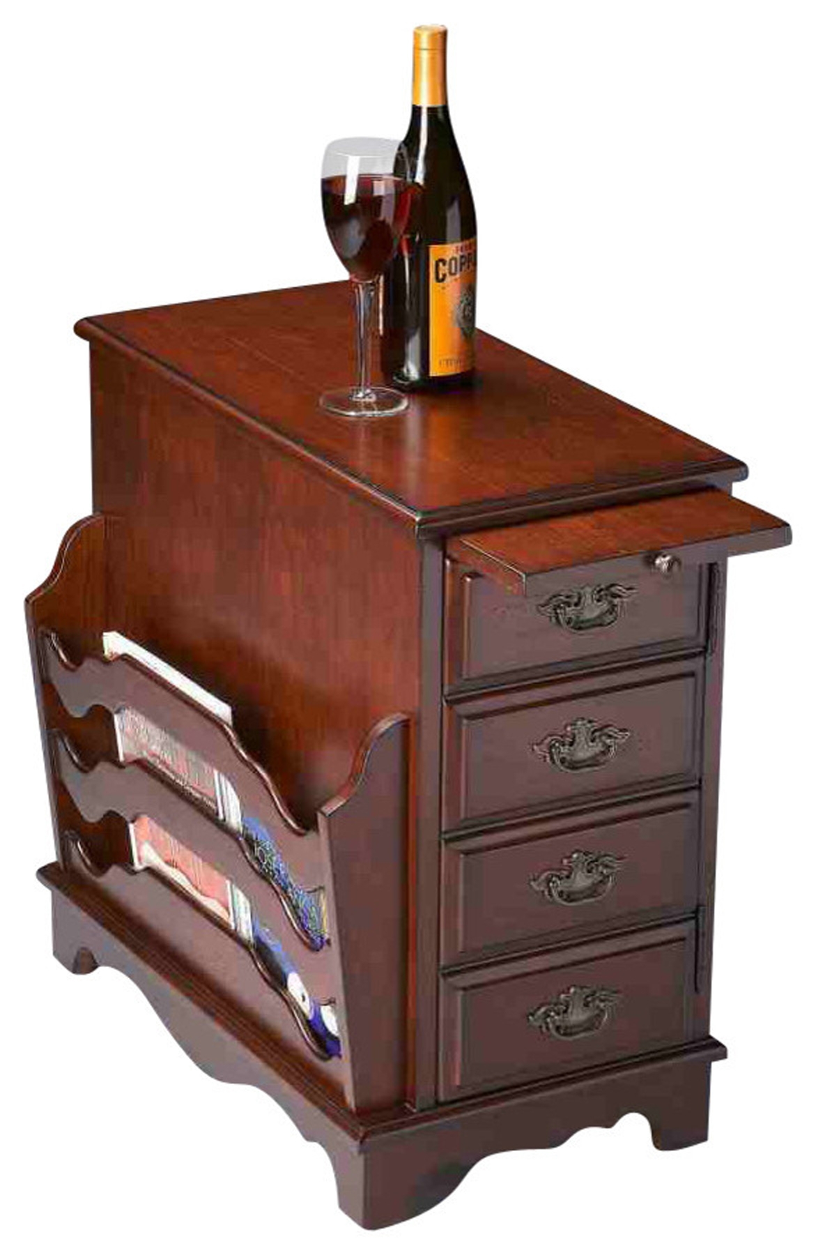 Gregory Cherry Side Table - Image 0