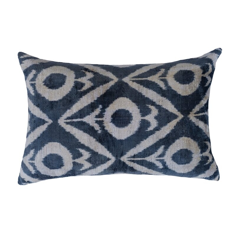 LOOMY Koza Rectangular Silk Pillow Cover & Insert - Image 0