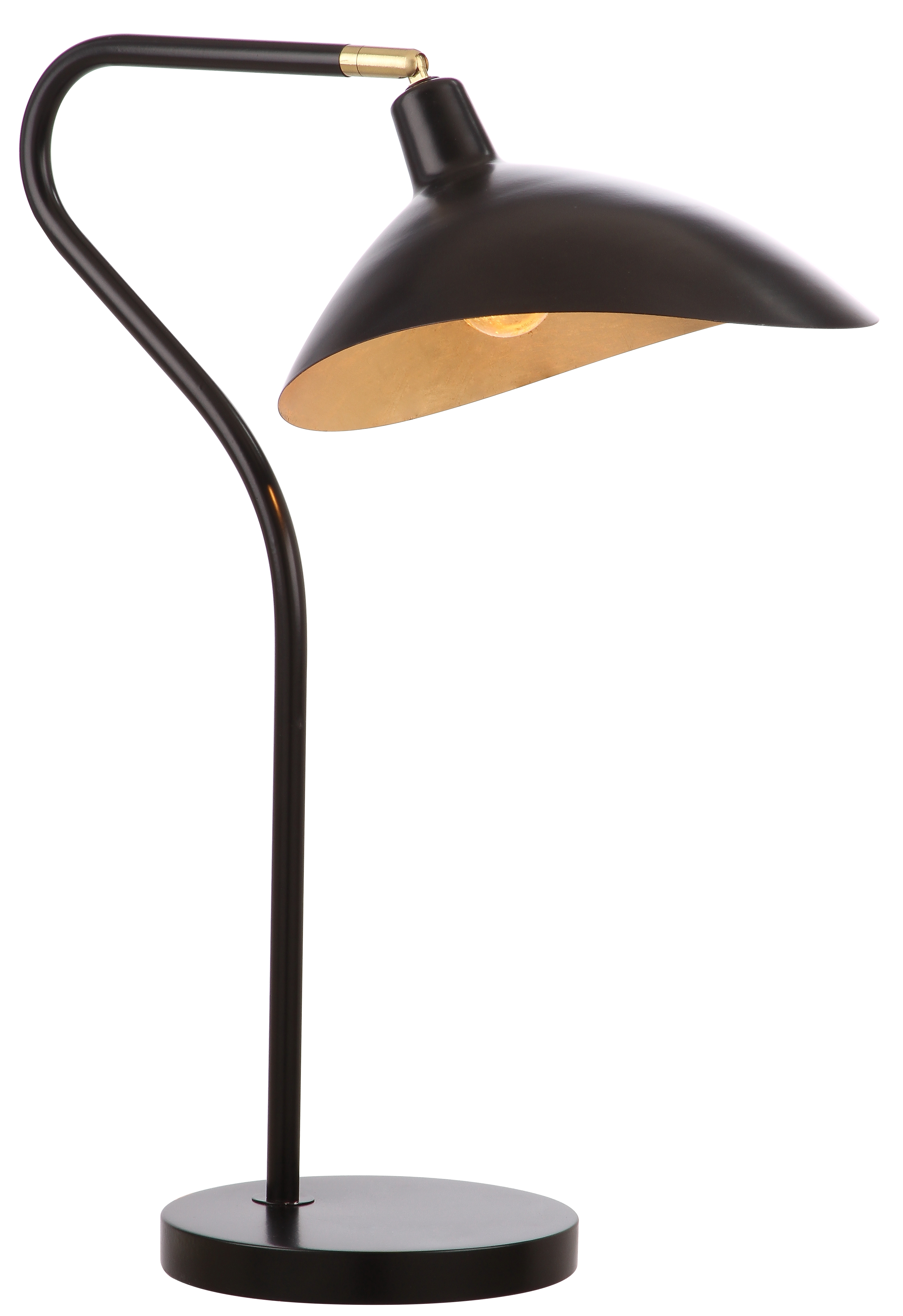 Giselle Table Lamp - Black/Gold - Arlo Home - Image 1