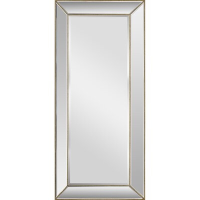 Bergson Gold Rectangular Full Length Walll Mirror - Image 0