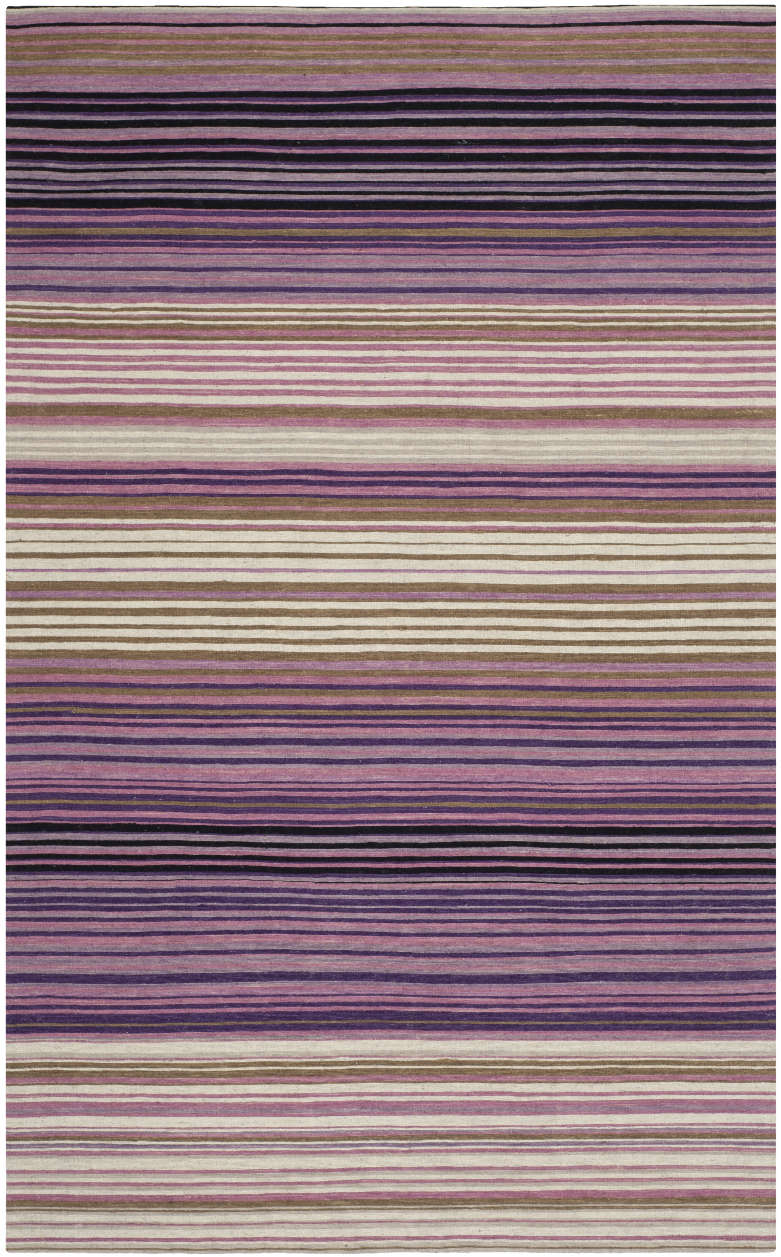 Arlo Home Hand Loomed Area Rug, MRB279A, White/Lilac,  4' X 6' - Image 0