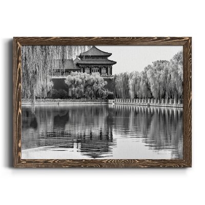 Meridian Gate Reflection - Picture Frame Photograph Print on Canvas - Image 0