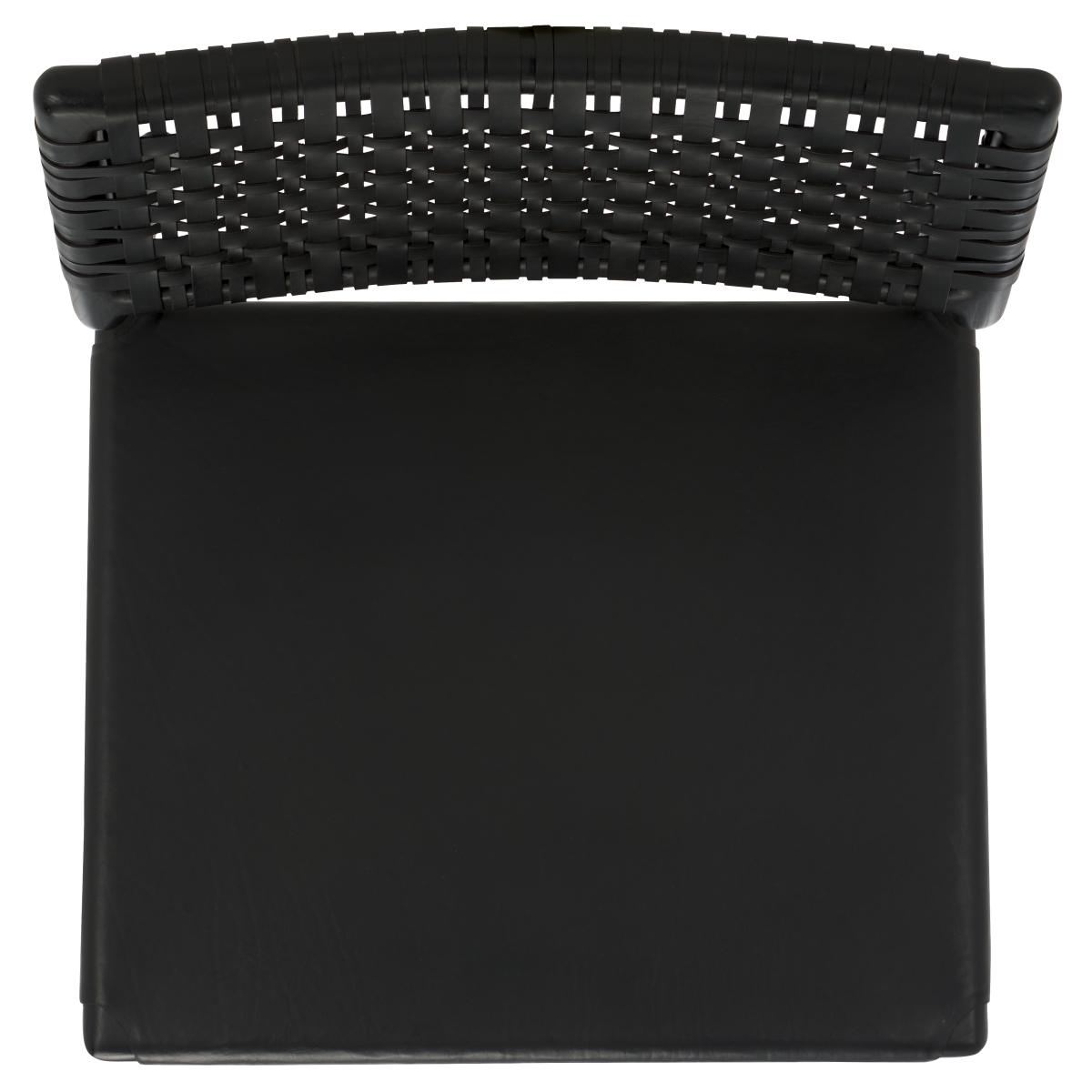 Valdina Woven Leather Acccent - Black / Black - Image 5