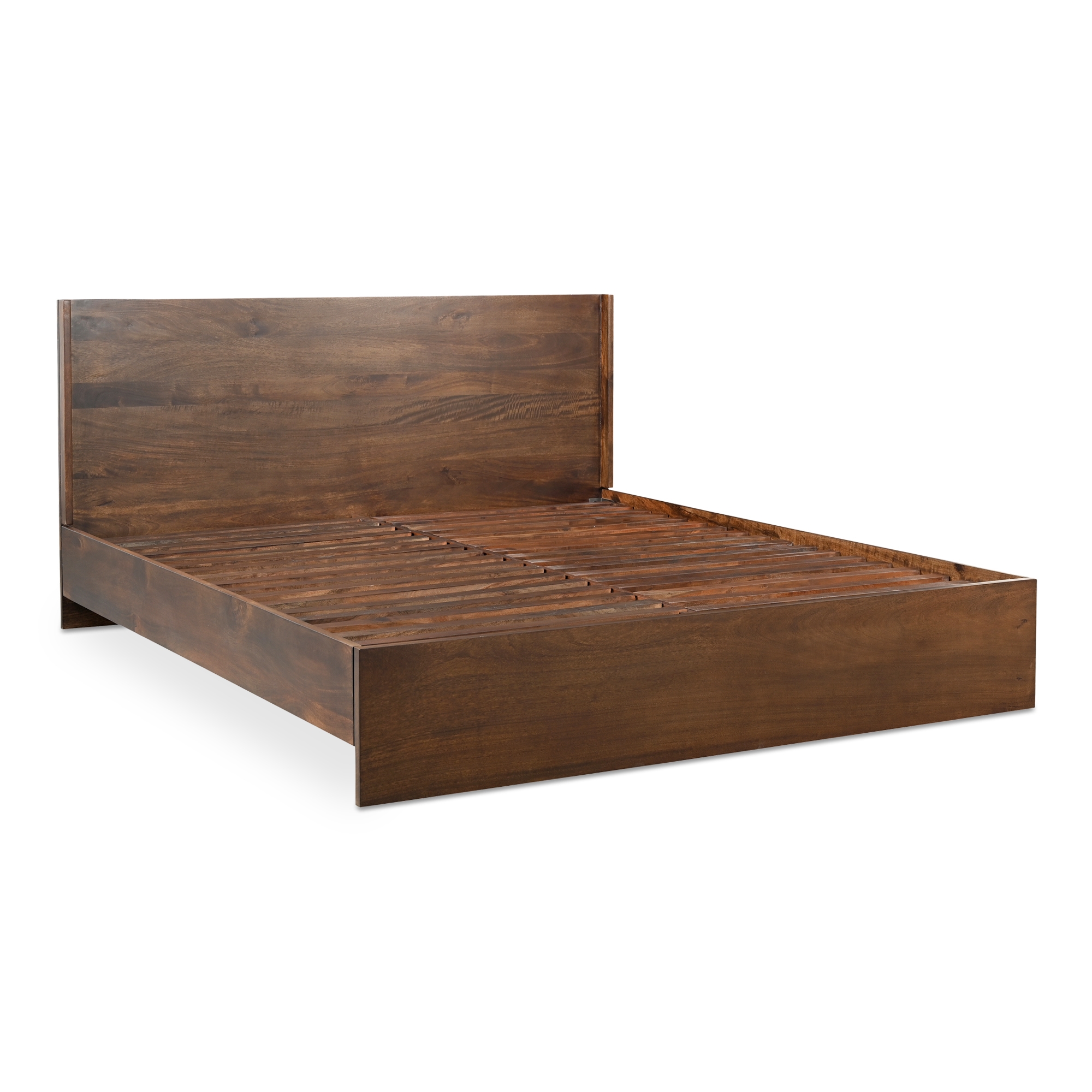Everett Queen Bed Dark Brown - Image 2