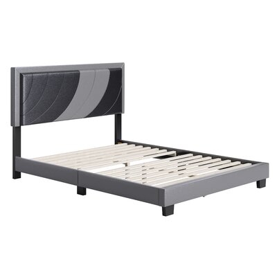 Jasn Upholstered Low Profile Platform Bed - Image 0