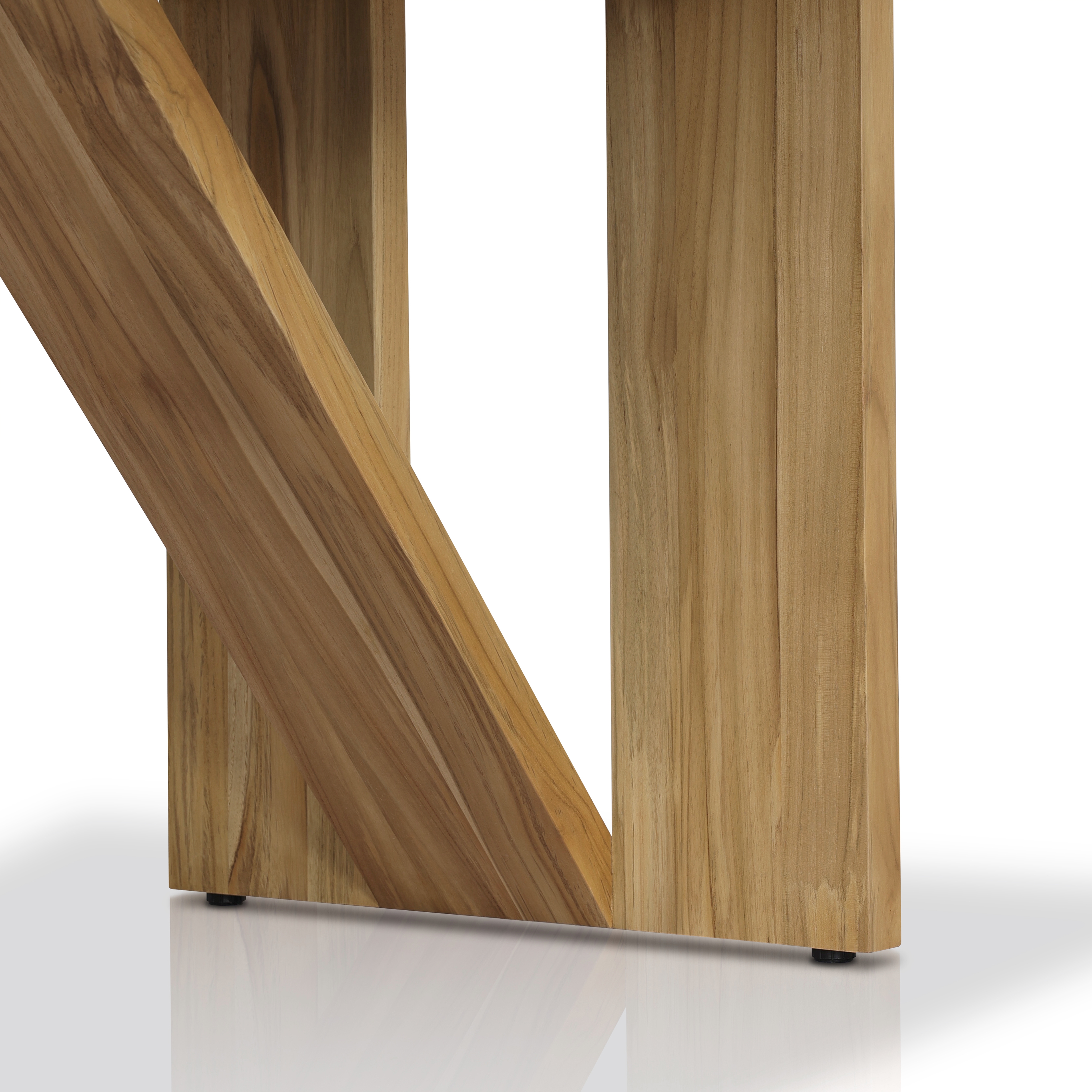 Enders Outdoor Dining Table-Ntrl-Fsc - Image 10
