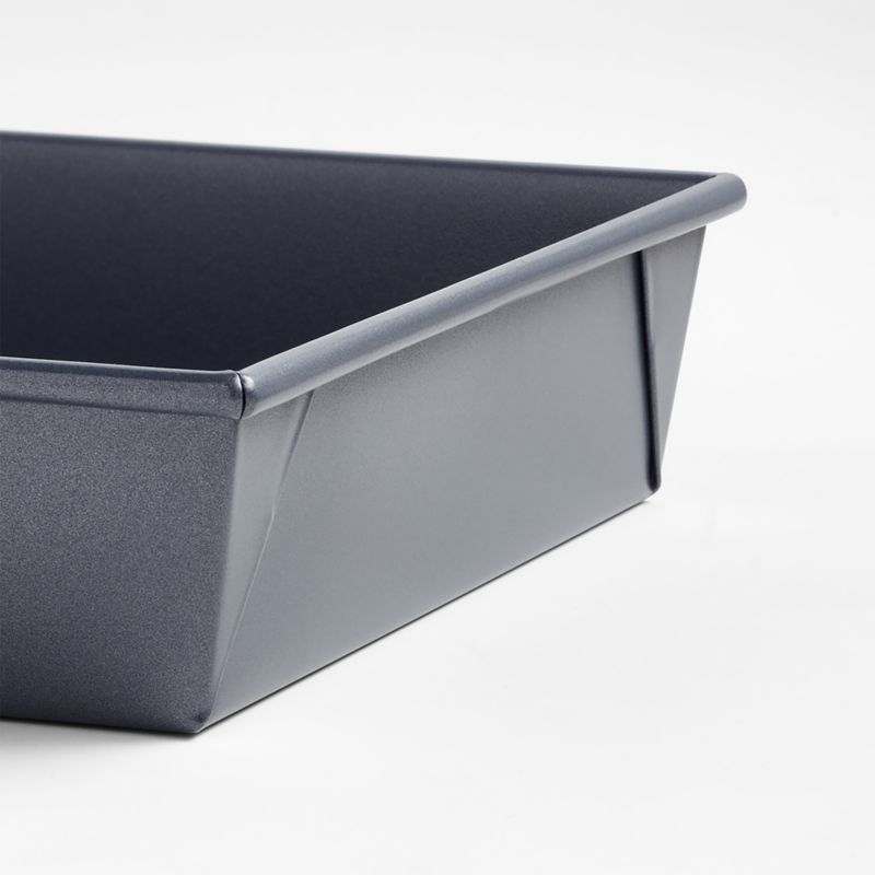 Crate & Barrel Slate Blue 9" Square Cake Pan - Image 1