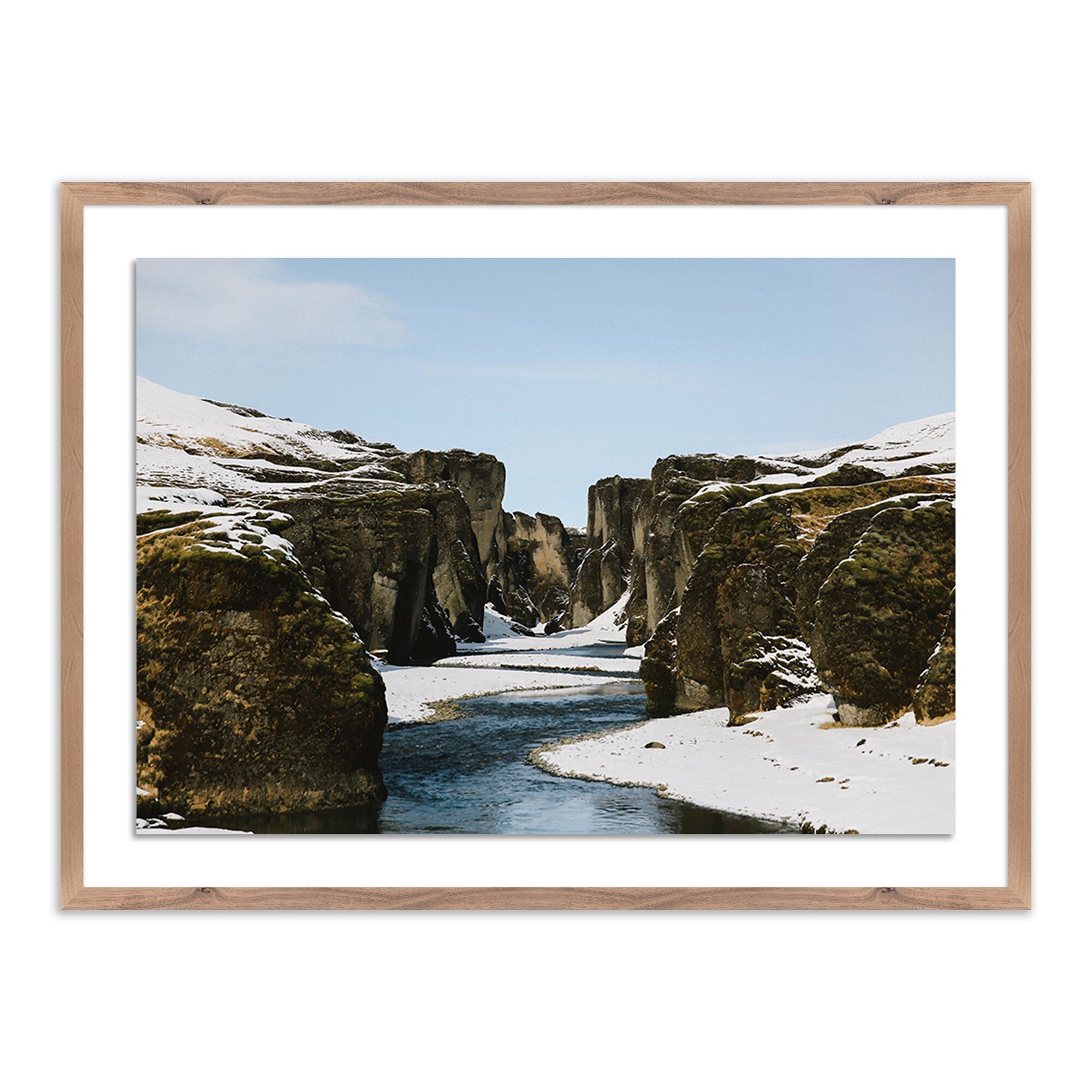 Advent - Iceland by Wesley and Emma Teague - Rustic 1.5 Walnut - Image 0