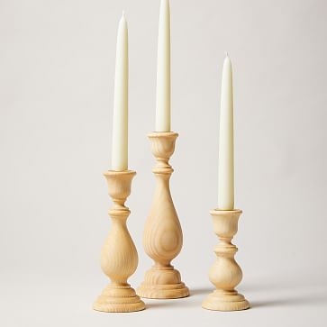 Essex Candlestick Natural Set Of 3 - Image 4