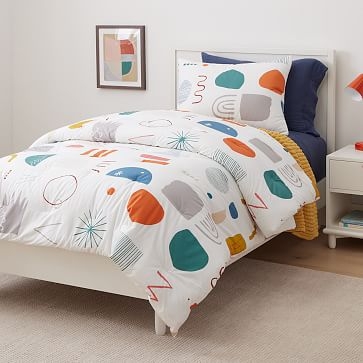 Modern Mix Comforter, Standard Sham, WE Kids - Image 2