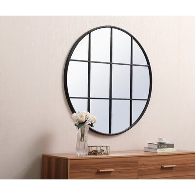 Menton Metal Modern and Contemporary Beveled Accent Mirror - Image 0