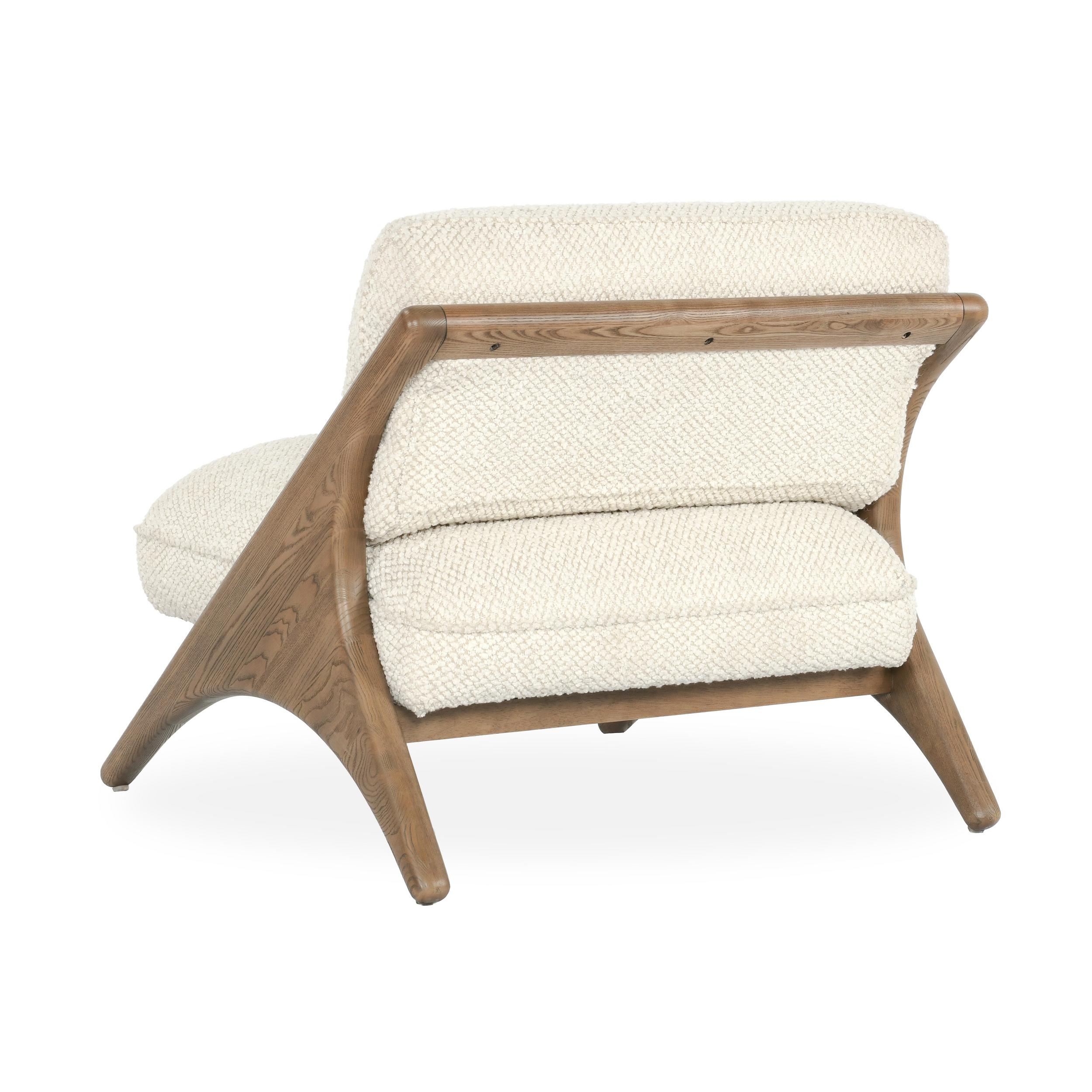 Georgia Accent Chair Light Beige/Natural - Image 3