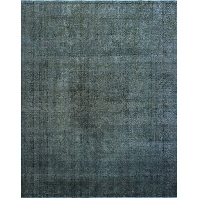 One-of-a-Kind Hand-Knotted 1980s Gray 9'10" x 12'8" Wool Area Rug - Image 0