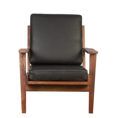 Calma Black Lounge Chair - Image 0