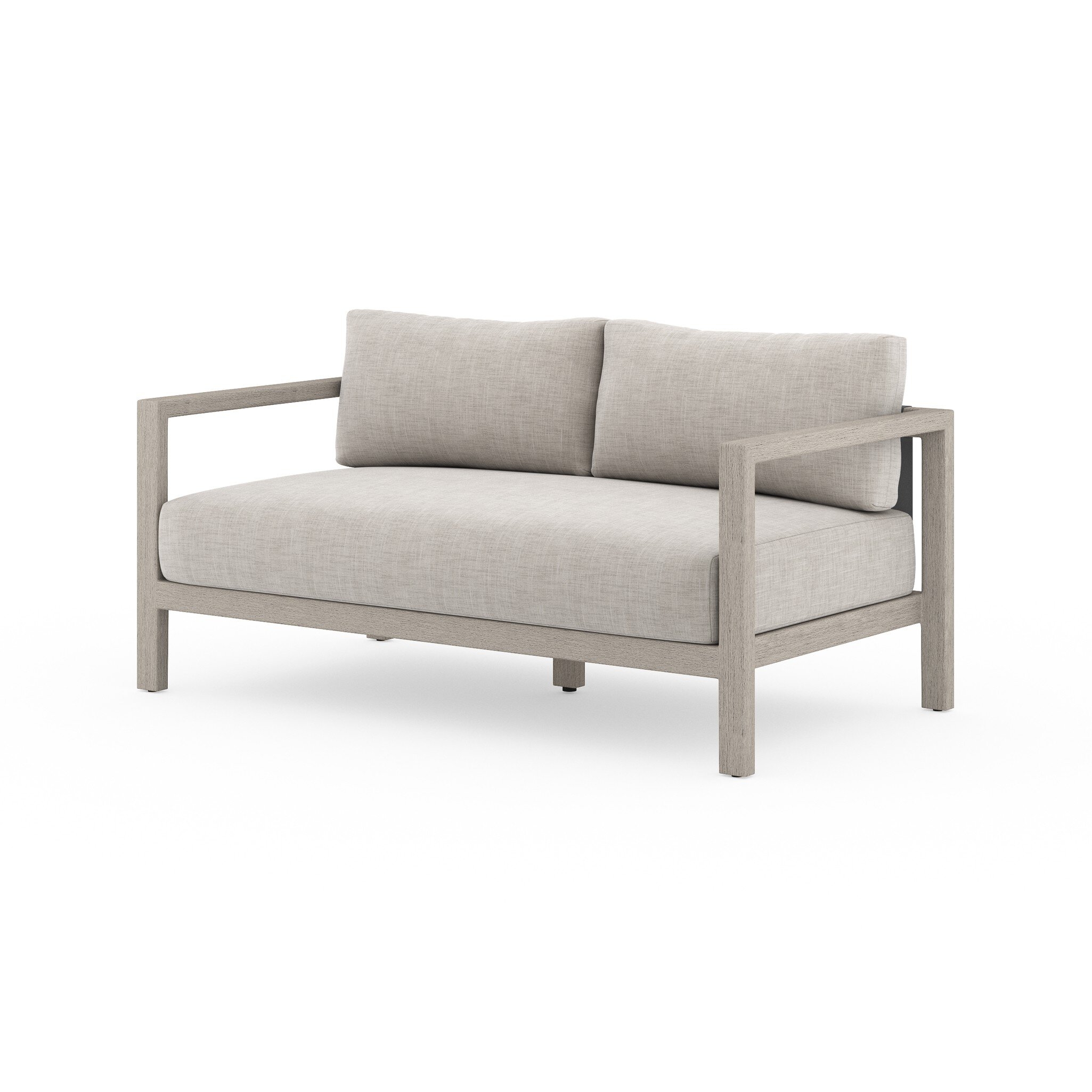 Sonoma Outdoor Sofa, Weathered Grey - Venao Grey - Image 0