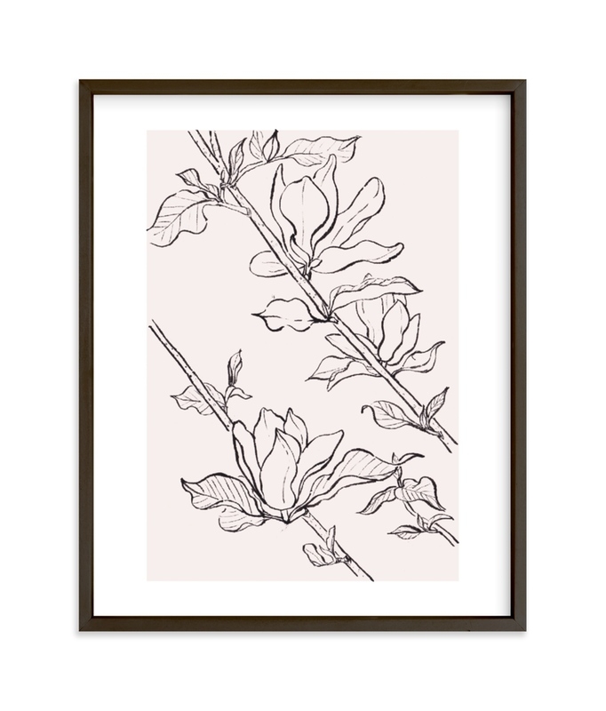 Magnolia Study Art Print - Image 0