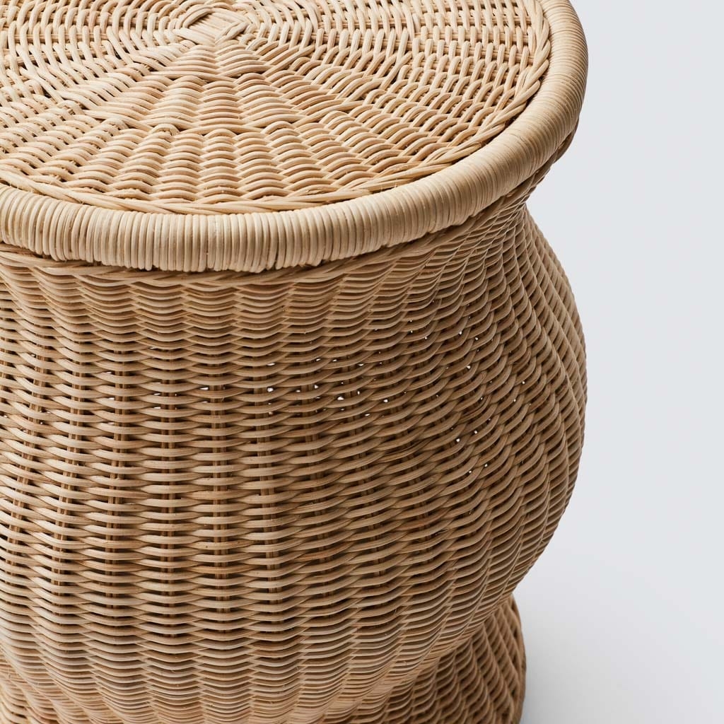 The Citizenry Dua Wicker Stool | Natural - Image 6