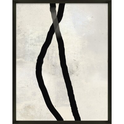 Rope Series II Black Rope 4 by Jacques Pilon - Picture Frame Painting Print - Image 0