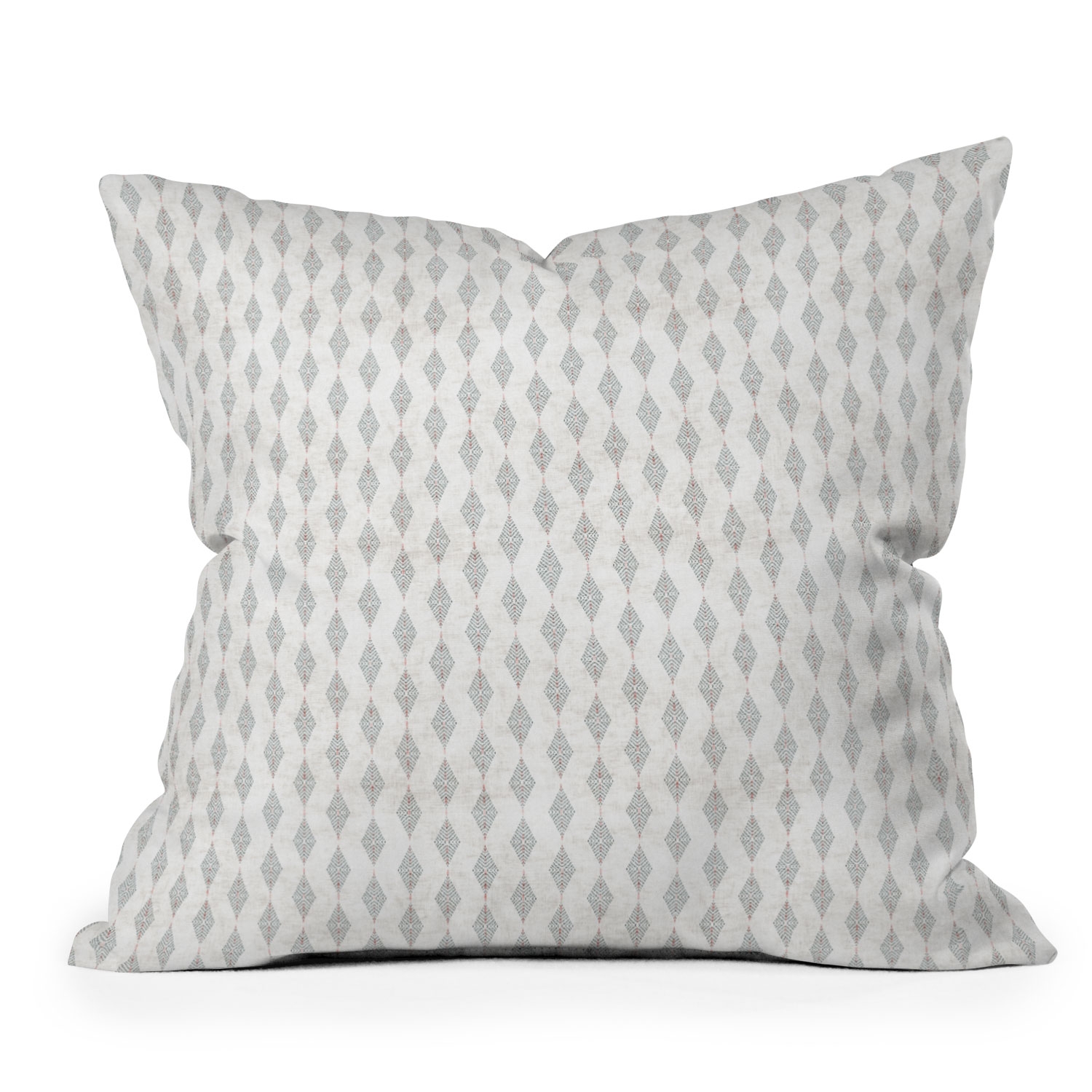 Boho Diamond by Holli Zollinger - Outdoor Throw Pillow 18" x 18" - Image 0