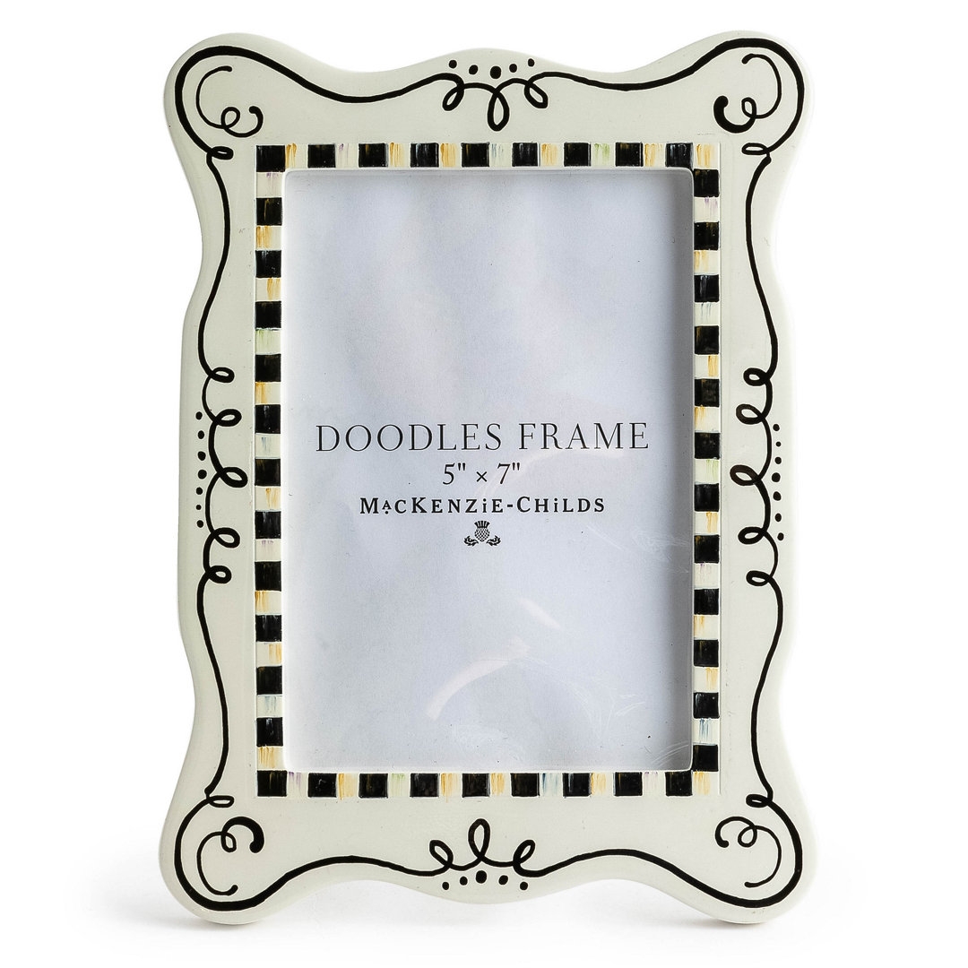 MacKenzie-Childs Doodles 5"" x 7"" Frame - Image 0