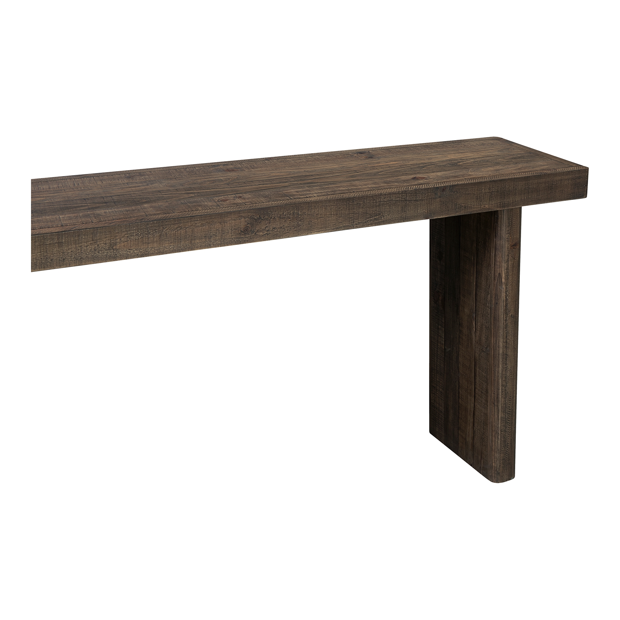 Monterey Console Table Aged Brown - Image 5