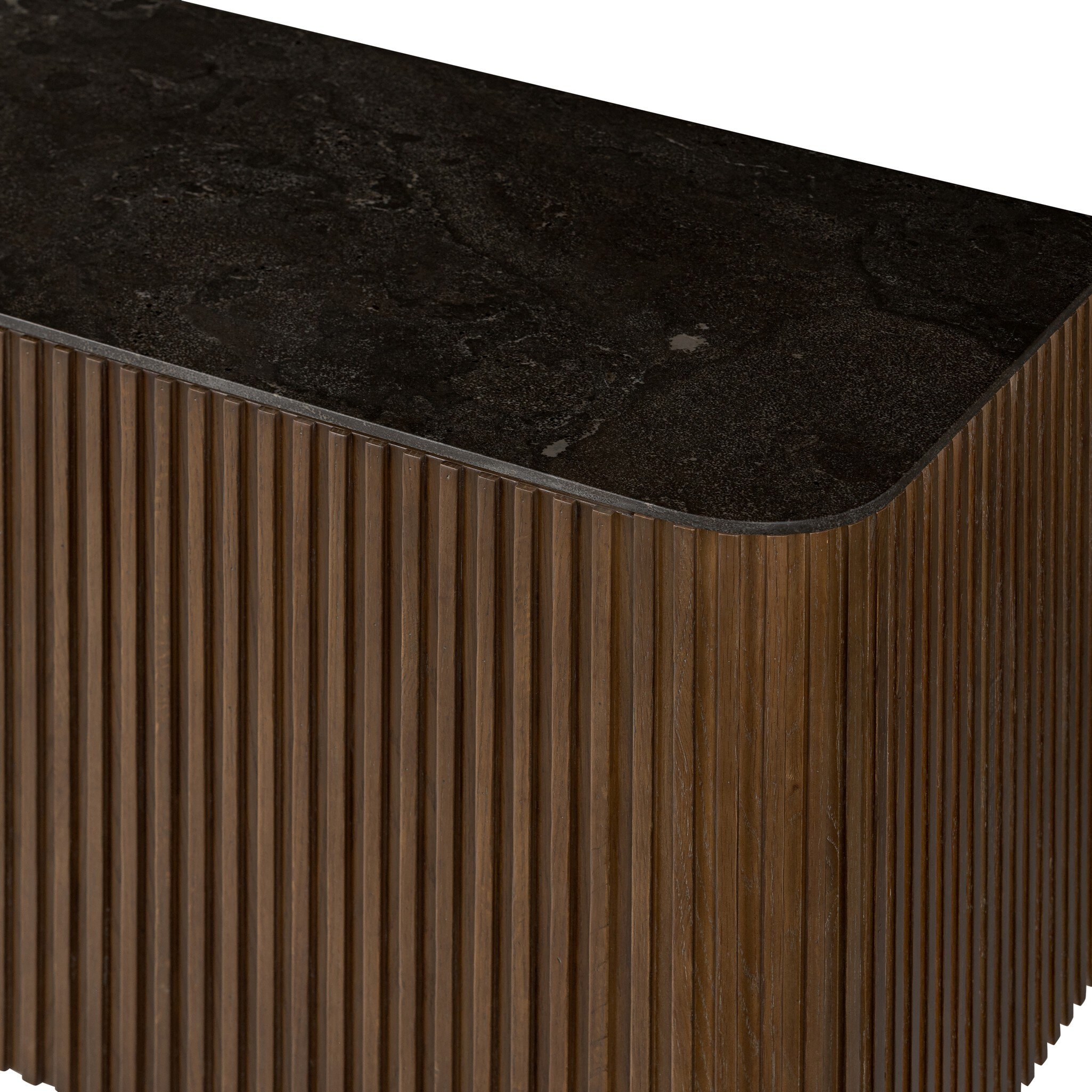 Fletcher Media Console - Terra Brown Oak - Image 8