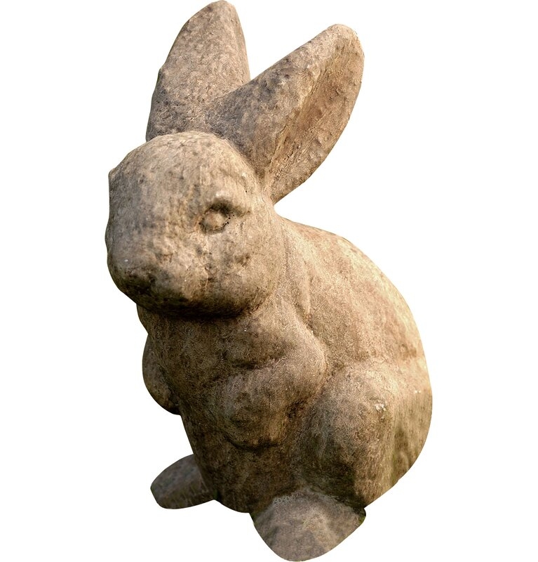 Campania International Rabbit Ears Up Statue - Image 0