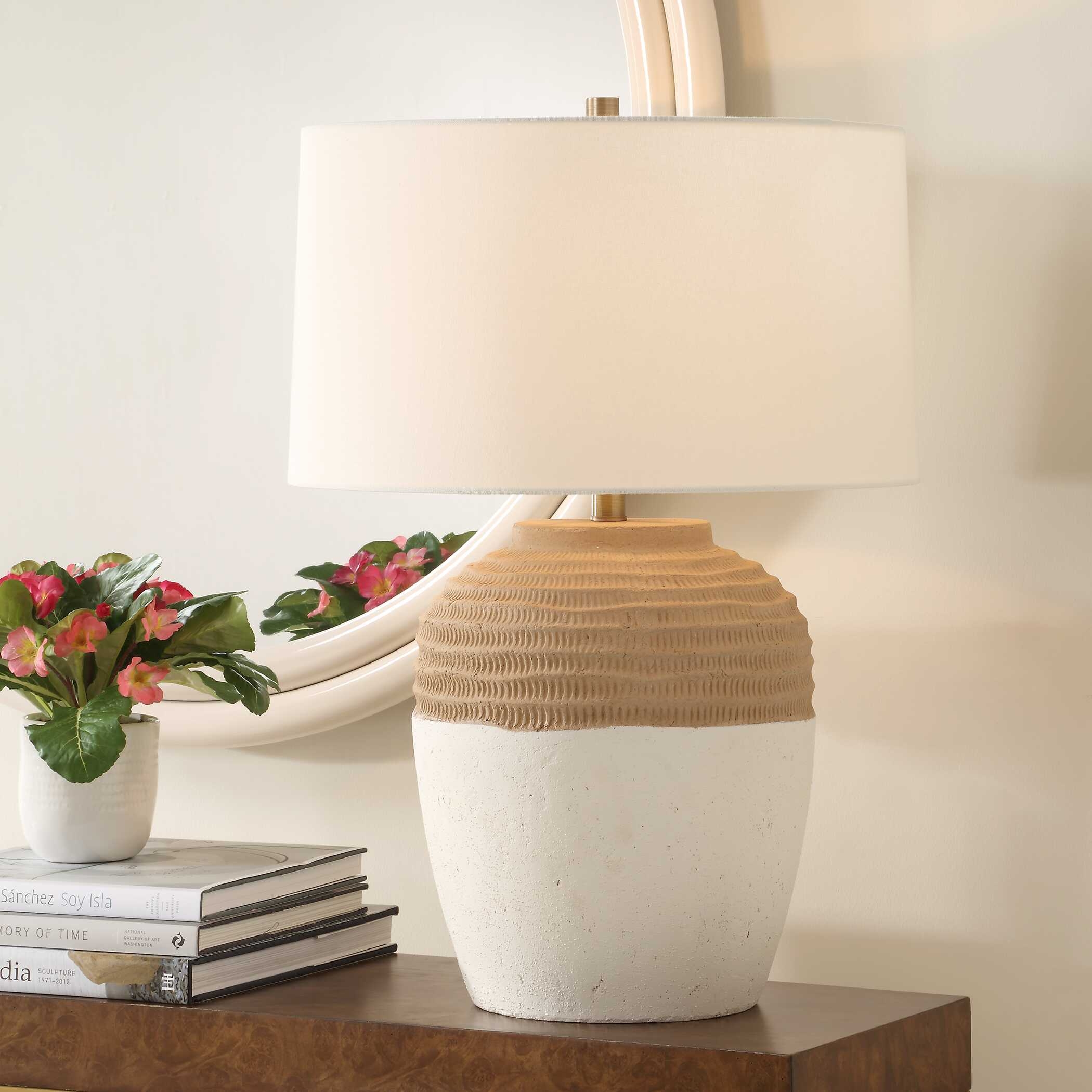 Bellaby Terracotta Table Lamp - Image 1