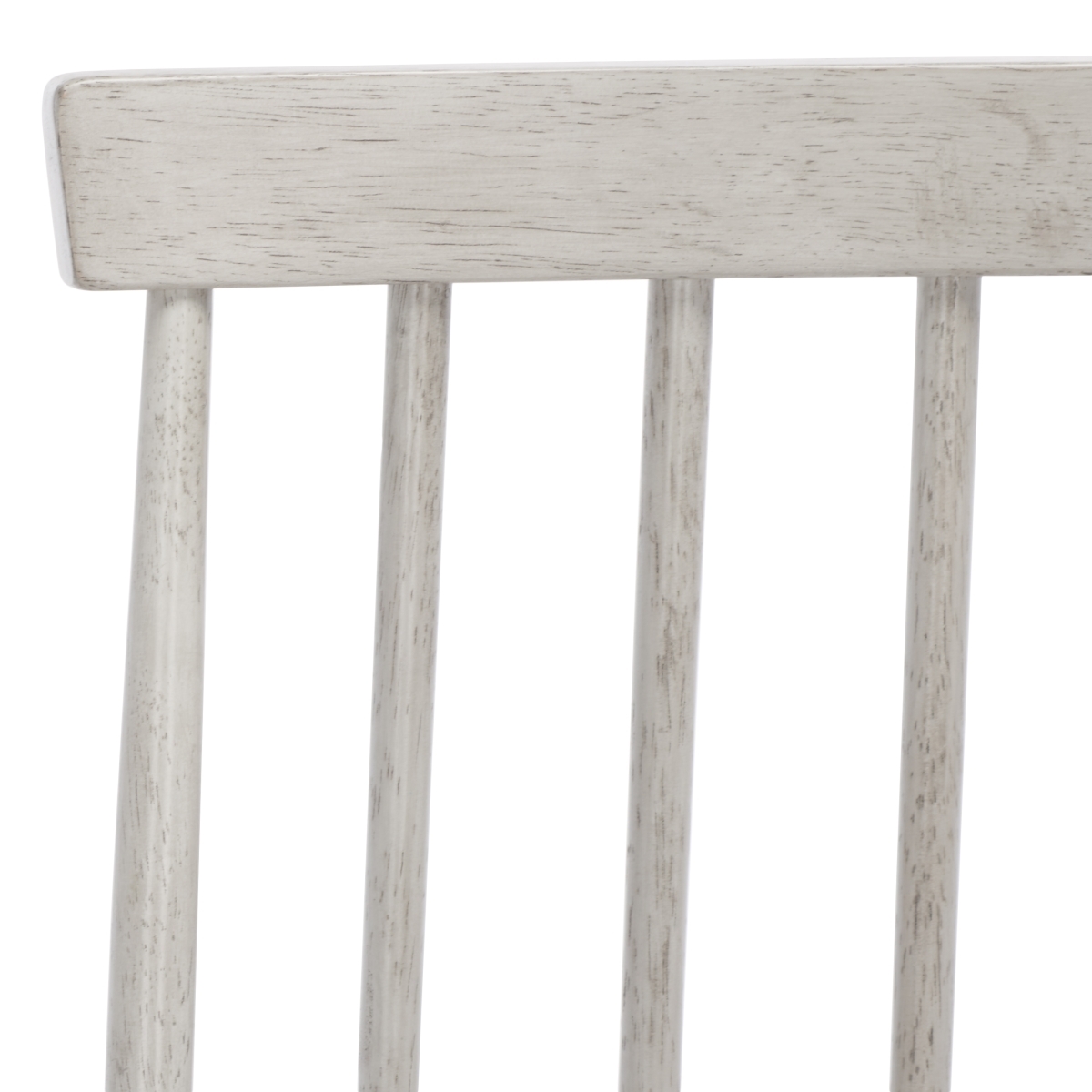 May Wood Counter Stool - Grey - Safavieh - Image 2