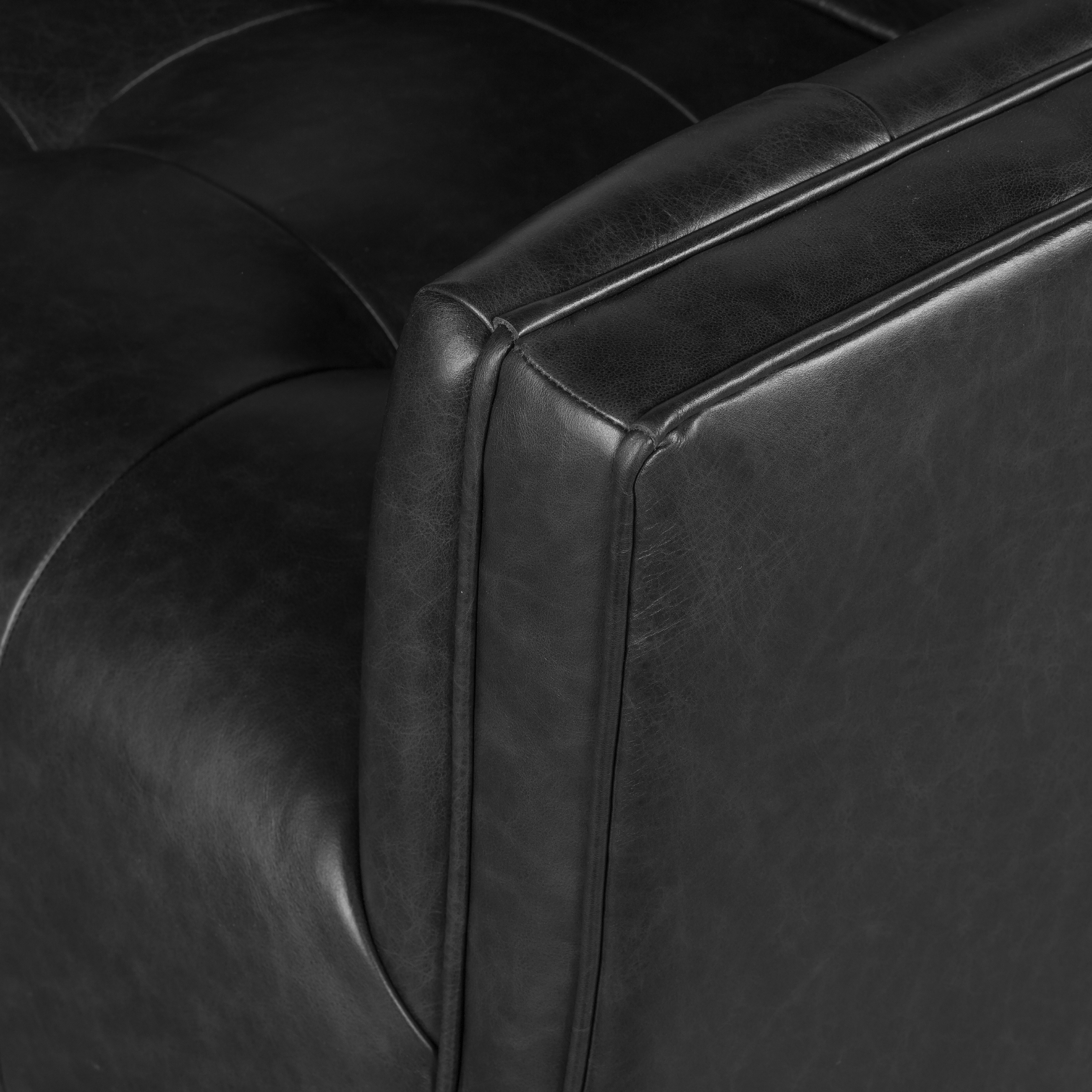 Kiera Swivel Chair - Sonoma Black - Image 1