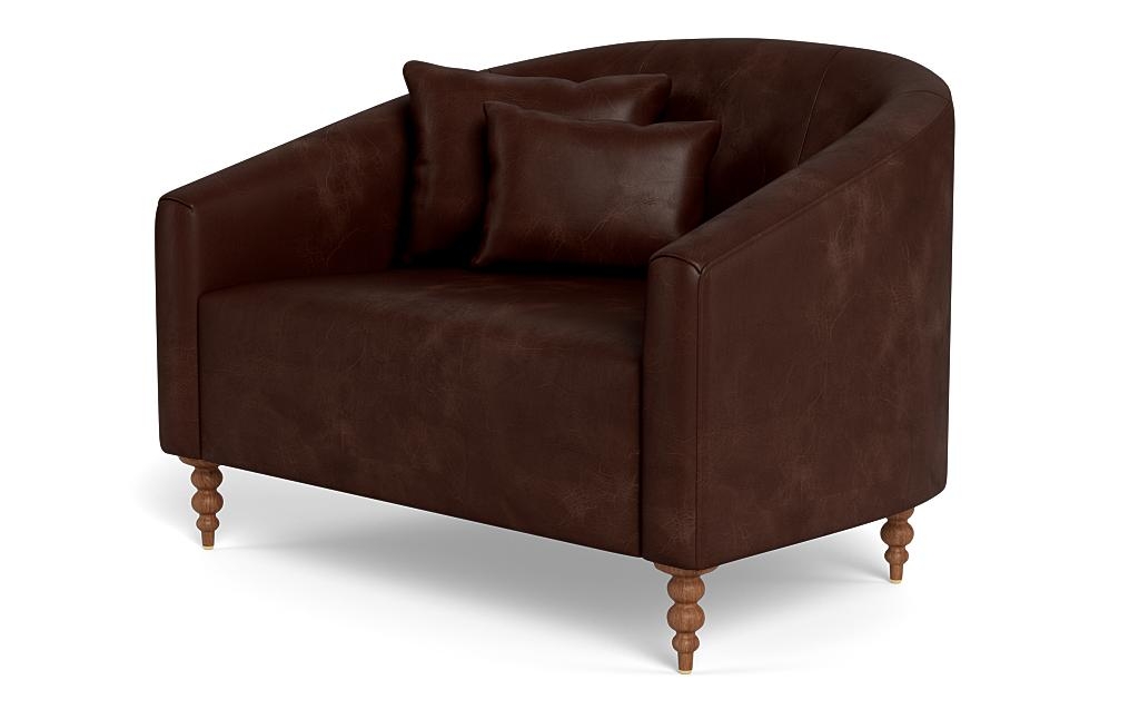 Tegan Leather Chair and a Half - Image 2