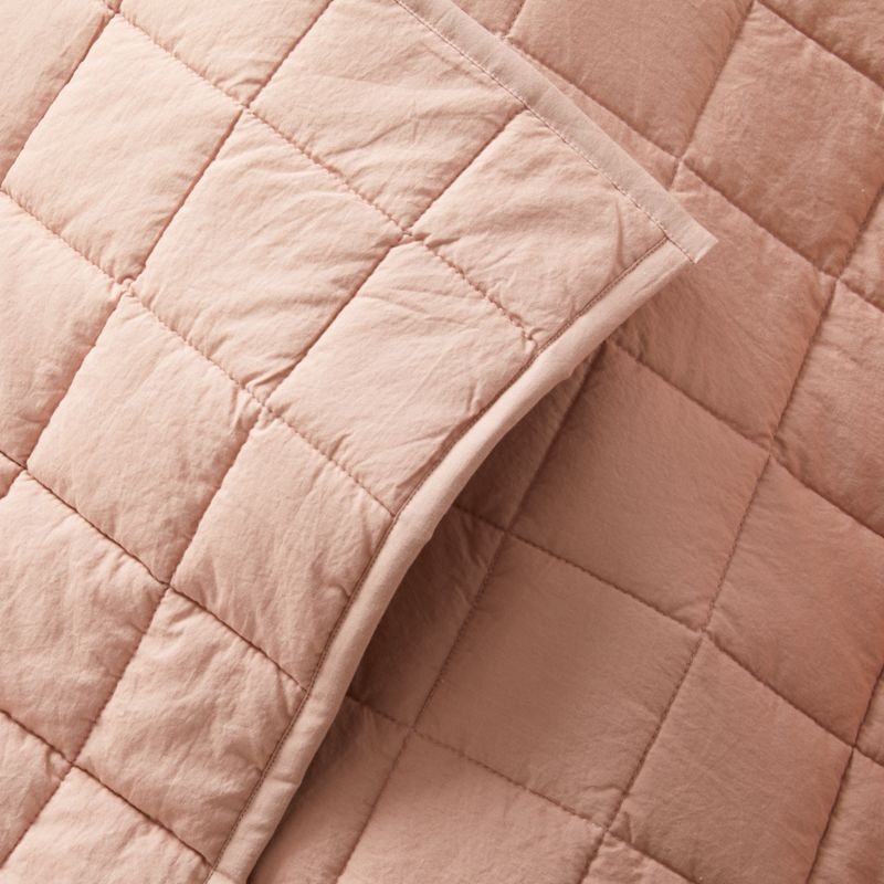 Mellow Blush King Quilted Sham - Image 2