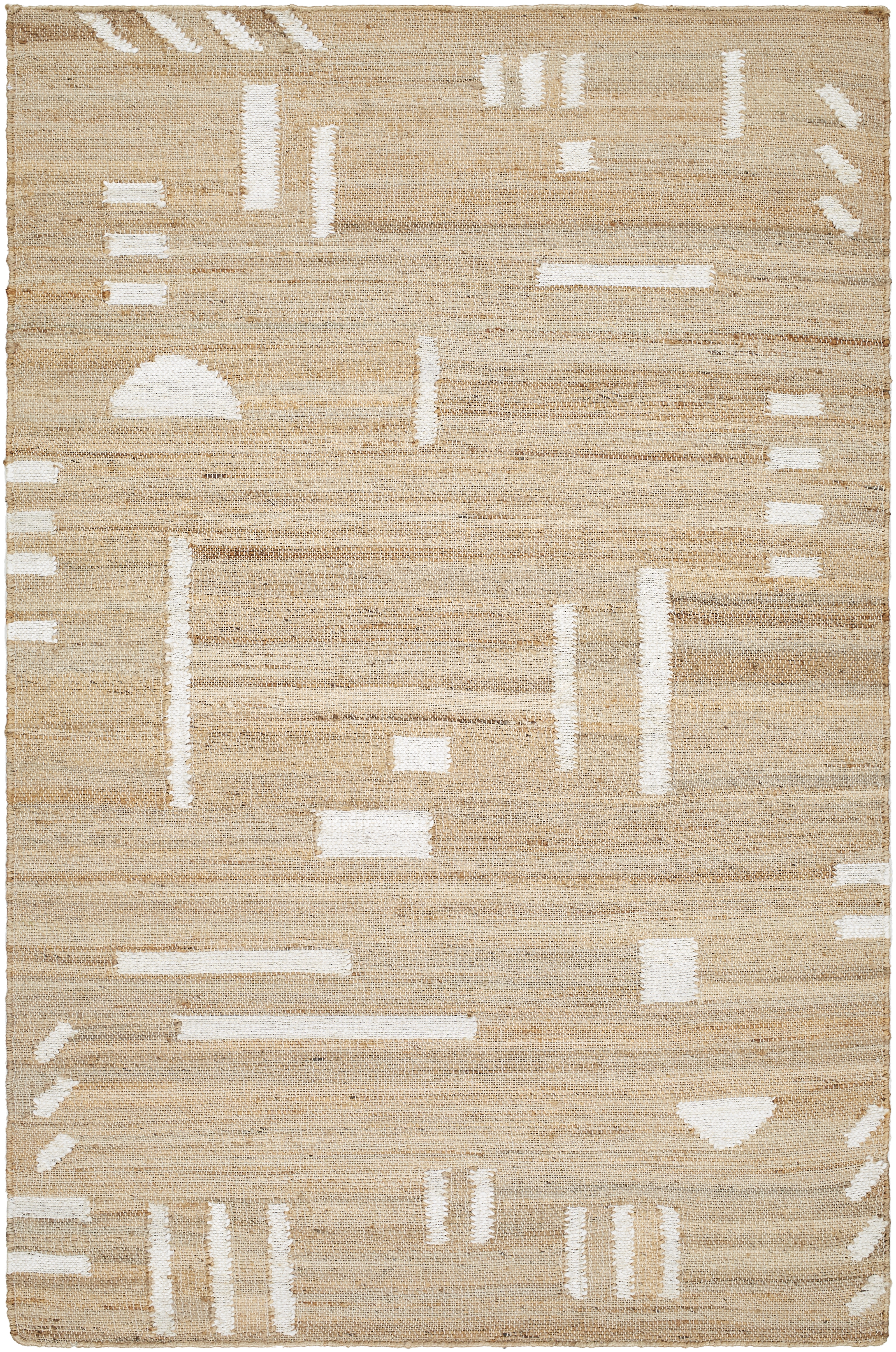 Diane Beige Indoor 9' x 12' Handmade Rug - Image 0